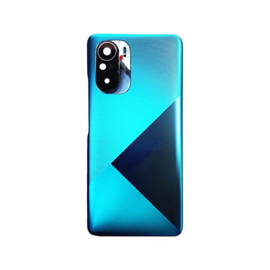 Back Cover+Camera Lens Xiaomi Poco F3 Deep Ocean Blue Back Cover+Camera Lens Xiaomi Poco F3 Deep Ocean Blue